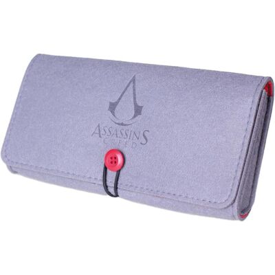 Freaks and Geeks Assassin's Creed - Pochette de transport en feutrine pour Nintendo Switch et Switch OLED (Switch), Weiteres Gaming Zubehör, Grau Freaks and Geeks Assassin's Creed - Pochette de transport en feutrine pour Nintendo Switch et Switch OLED (Switch), Weiteres Gaming Zubehör, Grau