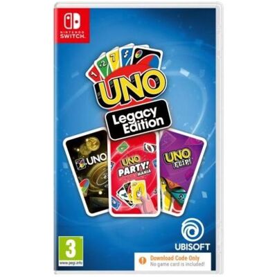 Ubisoft, UNO - Legacy Edition (Code in a Box) - Nintendo Switch - Kortspil Ubisoft, UNO - Legacy Edition (Code in a Box) - Nintendo Switch - Kortspil