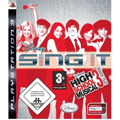 Disney Interactive Studios, Sing it: High School Musical, standalone, PS3 Disney Interactive Studios, Sing it: High School Musical, standalone, PS3