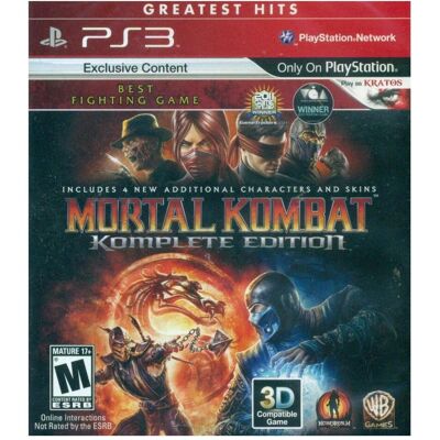 WB, Mortal Kombat Komplete Edition WB, Mortal Kombat Komplete Edition