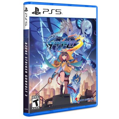Azure Striker Gunvolt 3 PS-5 US Limited Run Azure Striker Gunvolt 3 PS-5 US Limited Run