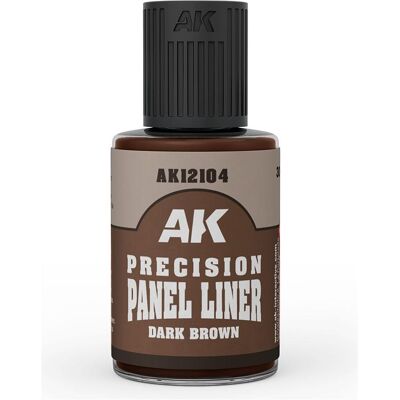 AK Interactive Paneliner Enamel - Dark Brown (30 ml), Weiteres Gaming Zubehör, Braun AK Interactive Paneliner Enamel - Dark Brown (30 ml), Weiteres Gaming Zubehör, Braun