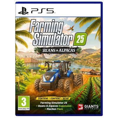 Giants Software, Farming Simulator 25: Beans + Alpacas Edition Giants Software, Farming Simulator 25: Beans + Alpacas Edition
