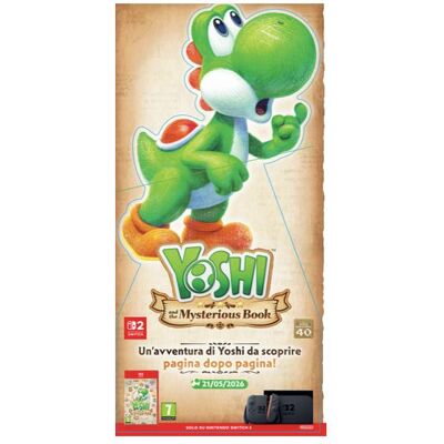 Nintendo Yoshi and The Mysterious Book Standee, Weiteres Gaming Zubehör, Mehrfarbig Nintendo Yoshi and The Mysterious Book Standee, Weiteres Gaming Zubehör, Mehrfarbig