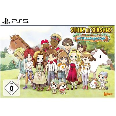 Marvelous, Story of Seasons: A Wonderful Life (Limited Edition) - Sony PlayStation 5 - Virtual Life - PEGI 3 Marvelous, Story of Seasons: A Wonderful Life (Limited Edition) - Sony PlayStation 5 - Virtual Life - PEGI 3