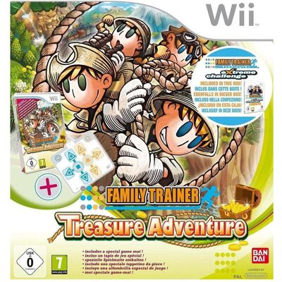 NoName, Infogrames Family Trainer: Treasure Adventure - Bundle, Wii Italienisch NoName, Infogrames Family Trainer: Treasure Adventure - Bundle, Wii Italienisch