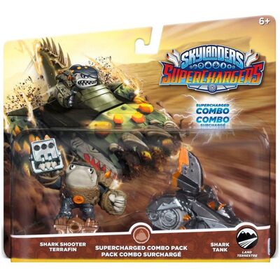 Activision, Skylanders SuperChargers: Dual Pack Shark Shooter Terrafin + Shark Tank Activision, Skylanders SuperChargers: Dual Pack Shark Shooter Terrafin + Shark Tank