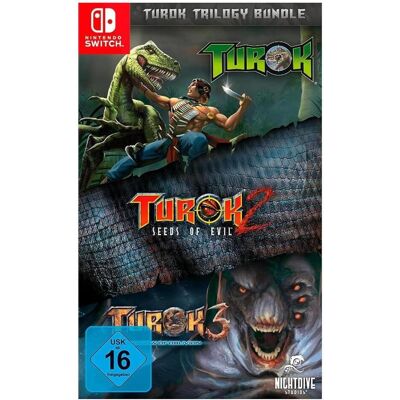 U&I Entertainment, Turok Trilogy Bundle SWITCH PEGI U&I Entertainment, Turok Trilogy Bundle SWITCH PEGI