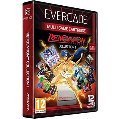 Blaze, Evercade Renovation Cartridge 1 (ESP) Blaze, Evercade Renovation Cartridge 1 (ESP)