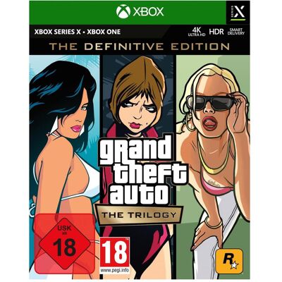 Rockstar, Grand Theft Auto The Trilogy - The Definitive Edition, 103383, Schwarz Rockstar, Grand Theft Auto The Trilogy - The Definitive Edition, 103383, Schwarz