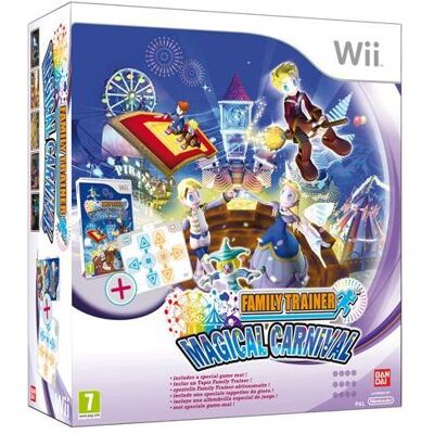 Bandai Namco, Family Trainer Magic Carnival+tappetino Bandai Namco, Family Trainer Magic Carnival+tappetino