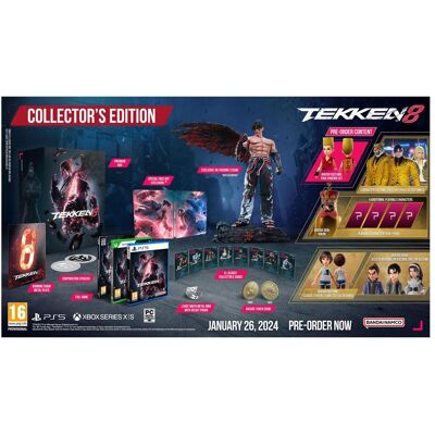 Bandai Namco, Tekken 8 Collector's Edition (PC) Bandai Namco, Tekken 8 Collector's Edition (PC)