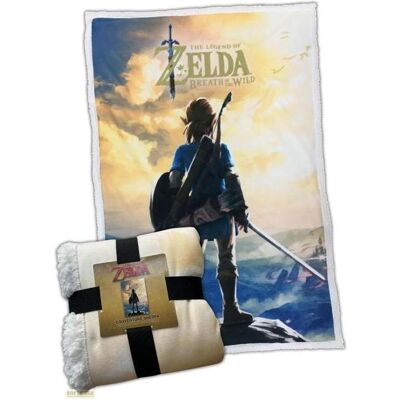 Nintendo Decke, Sherpa Decke: Zelda - Breath of The Wild (150 x 100 cm) Nintendo Decke, Sherpa Decke: Zelda - Breath of The Wild (150 x 100 cm)