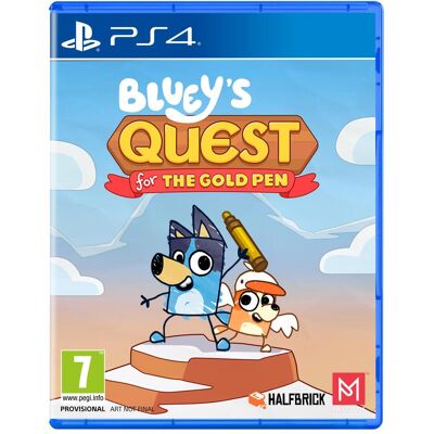 PM Studios, PS4 Bluey's Quest For The Gold Pen PM Studios, PS4 Bluey's Quest For The Gold Pen