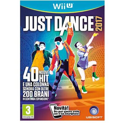 Ubisoft, Just Dance 2017 (Italian Box - Multi Lang in Game) /Wii-U Ubisoft, Just Dance 2017 (Italian Box - Multi Lang in Game) /Wii-U