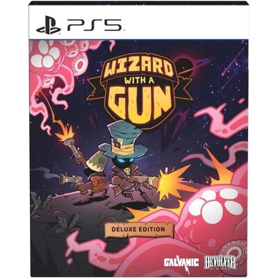 Devolver, Wizard with a Gun (Deluxe Edition) - Sony PlayStation 5 - Überleben - PEGI 7 Devolver, Wizard with a Gun (Deluxe Edition) - Sony PlayStation 5 - Überleben - PEGI 7