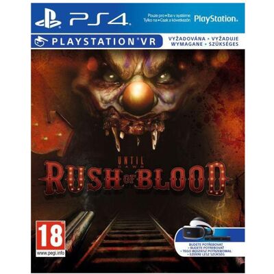 Sony Until Dawn Rush of Blood VR Sony Until Dawn Rush of Blood VR