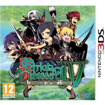 Atlus, Etrian Odyssey IV - Legends of the Titan Atlus, Etrian Odyssey IV - Legends of the Titan