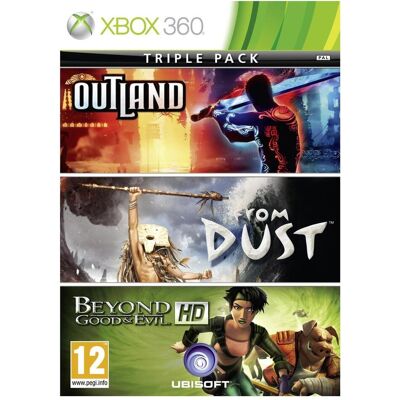 Ubisoft, Microsoft Triple Pack: Beyond Good & Evil + Outland + From Dust, Xbox 360 Ubisoft, Microsoft Triple Pack: Beyond Good & Evil + Outland + From Dust, Xbox 360
