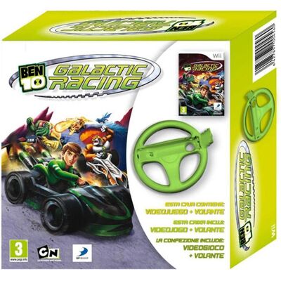 D3 Publisher, Ben 10 Galactic Racing + Volante D3 Publisher, Ben 10 Galactic Racing + Volante