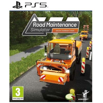 Aerosoft, PS5 road maintenance simulator Aerosoft, PS5 road maintenance simulator