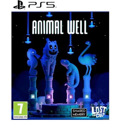 Animal Well PS-5 UK Blue Cover Version Animal Well PS-5 UK Blue Cover Version