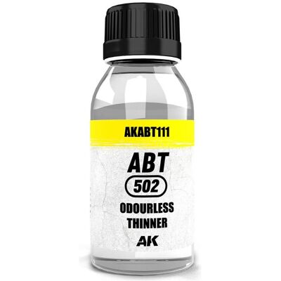 AK Interactive Odourless Thinner 100ml ABT 502 AK Interactive Odourless Thinner 100ml ABT 502