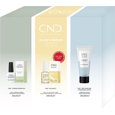 CND, Nagelpflegemittel, - Glow & Repair Trio Kit (15 ml) CND, Nagelpflegemittel, - Glow & Repair Trio Kit (15 ml)