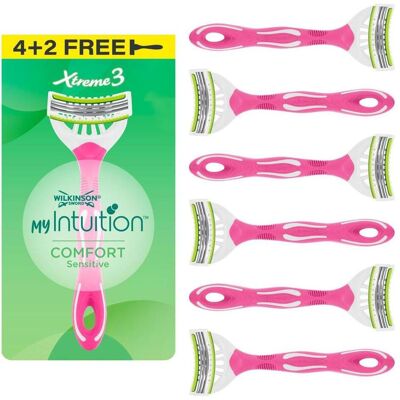 Wilkinson, Nassrasierer, Xtreme 3 Komfort Sensitive Einwegrasierer Wilkinson, Nassrasierer, Xtreme 3 Komfort Sensitive Einwegrasierer