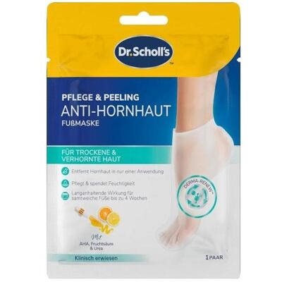 Scholl, Fusspflegemittel, Dr. 's Anti-Hornhaut Fussmaske Univ Beutel 1 Paar (Fussmaske) Scholl, Fusspflegemittel, Dr. 's Anti-Hornhaut Fussmaske Univ Beutel 1 Paar (Fussmaske)