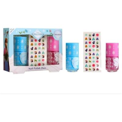 Disney Nagellack, Air-Val Frozen Duo Laca Uñas 2x7+Dec.Uña (Farblack) Disney Nagellack, Air-Val Frozen Duo Laca Uñas 2x7+Dec.Uña (Farblack)