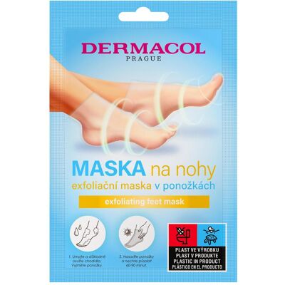 Dermacol Fußmaske - Peeling & Feuchtigkeitsmaske - Weiche Füße Dermacol Fußmaske - Peeling & Feuchtigkeitsmaske - Weiche Füße