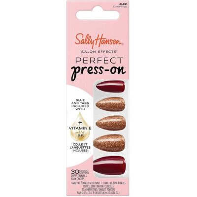 Sally Hansen, Nagelstyling + Kunstnägel, Salon Effects Perfect Presson Cinnasnap Selfadhesive Nails 30 Pieces (Kunstnägel) Sally Hansen, Nagelstyling + Kunstnägel, Salon Effects Perfect Presson Cinnasnap Selfadhesive Nails 30 Pieces (Kunstnägel)