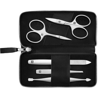 Zwilling, Nagelpflegegerät, 5tlg. Nagelpflege-Etui mit Nagel- Hautschere schwarz Zwilling, Nagelpflegegerät, 5tlg. Nagelpflege-Etui mit Nagel- Hautschere schwarz
