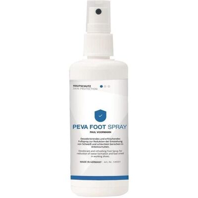 Paul Voorman, Fusspflegemittel, Hautschutz Peva Foot Spray 100ml silikonfrei PAUL VOORMANN (Fussdeodorant & -puder, 100 ml) Paul Voorman, Fusspflegemittel, Hautschutz Peva Foot Spray 100ml silikonfrei PAUL VOORMANN (Fussdeodorant & -puder, 100 ml)