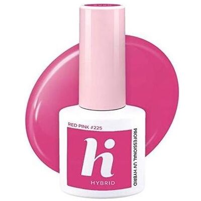Hybrid, Nagellack, HI #225 Nagellack Rot Rosa 5ml (Rot Rosa, Farblack) Hybrid, Nagellack, HI #225 Nagellack Rot Rosa 5ml (Rot Rosa, Farblack)