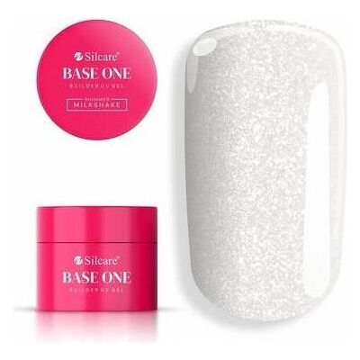 Silcare, Nagellack, Base One Builder Gel Shimmer Milkshake 50g (Milkshake, Shimmer, UV-Gel Lack) Silcare, Nagellack, Base One Builder Gel Shimmer Milkshake 50g (Milkshake, Shimmer, UV-Gel Lack)