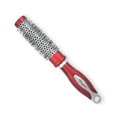 TOP, Haarbürste + Kamm, Exclusive Round Hairbrush Size S Silver/Burgundy 62018-01 TOP, Haarbürste + Kamm, Exclusive Round Hairbrush Size S Silver/Burgundy 62018-01