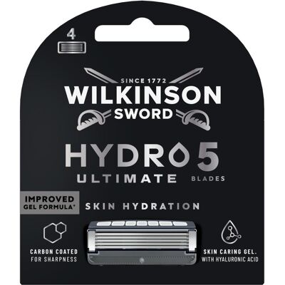 Wilkinson, Rasierklingen, Hautfeuchtigkeit Hydro 5 Ultimate Rasierklingen (4x) Wilkinson, Rasierklingen, Hautfeuchtigkeit Hydro 5 Ultimate Rasierklingen (4x)