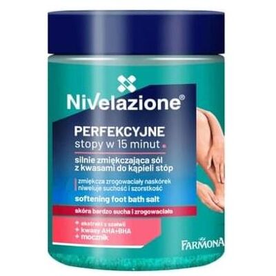 Farmona Nivelazione Feet Badesalz - Entspannend, Mineralreich, Hautregeneration Farmona Nivelazione Feet Badesalz - Entspannend, Mineralreich, Hautregeneration