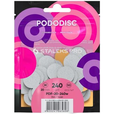 Staleks, Fusspflegegerät Zubehör, Pododisc Pro M Replaceable Pads 240 50Pcs. (50x) Staleks, Fusspflegegerät Zubehör, Pododisc Pro M Replaceable Pads 240 50Pcs. (50x)