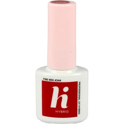 Hybrid, Nagellack, Hi Hybrid-Lack #244 Feuerrot 5ml (Feuerrot, UV-Gel Lack) Hybrid, Nagellack, Hi Hybrid-Lack #244 Feuerrot 5ml (Feuerrot, UV-Gel Lack)