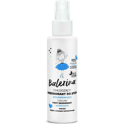 Floslek, Fusspflegemittel, Balerina (Fussdeodorant & -puder, 100 ml) Floslek, Fusspflegemittel, Balerina (Fussdeodorant & -puder, 100 ml)