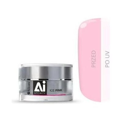 Silcare, Nagelpflegemittel, Gel Affinity Medium Thick Single Phase Nail Gel Ice Pink 15G Silcare, Nagelpflegemittel, Gel Affinity Medium Thick Single Phase Nail Gel Ice Pink 15G