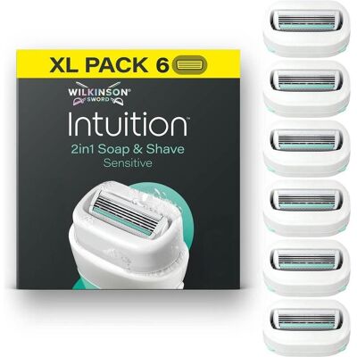 Wilkinson, Rasierklingen, Ersatzkopf Intuition Sensitive e Care 6 Stück (6x) Wilkinson, Rasierklingen, Ersatzkopf Intuition Sensitive e Care 6 Stück (6x)