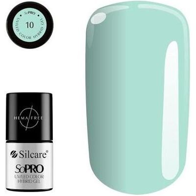 Silcare, Nagellack, SoPro Hybrid Gel lakier hybrydowy 010 7g (Turquoise, Gel-Effekt Nagellack) Silcare, Nagellack, SoPro Hybrid Gel lakier hybrydowy 010 7g (Turquoise, Gel-Effekt Nagellack)