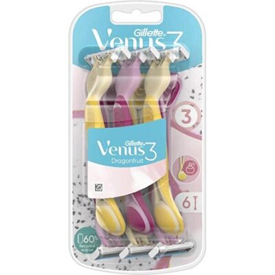 Gillette Venus 3 Dragonfruit Rasierer - Rasierer Gillette Venus 3 Dragonfruit Rasierer - Rasierer