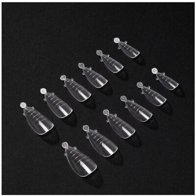 Activeshop, Nagelstyling + Kunstnägel, Almond Wiederverwendbare Nail Tips (Kunstnägel, Transparent) Activeshop, Nagelstyling + Kunstnägel, Almond Wiederverwendbare Nail Tips (Kunstnägel, Transparent)