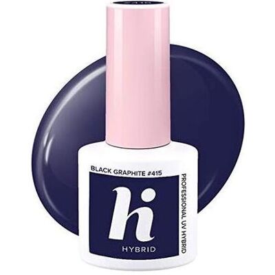 HI HYBRID Schwarzes Graphit UV-Gel-Lack - Nagellack HI HYBRID Schwarzes Graphit UV-Gel-Lack - Nagellack