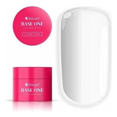 Silcare, Nagelpflegemittel, Base One Builder Gel Clear Thick 50g Silcare, Nagelpflegemittel, Base One Builder Gel Clear Thick 50g